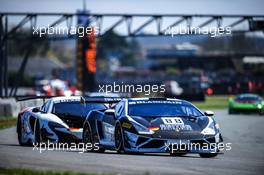 #88 REITER ENGINEERING (DEU) LAMBORGHINI GALLARDO LP560-4 R EX ALBERT VON THURN UND TAXI (DEU) NICK CATSBURG (NDL) 05-06.04.2015 Blancpain Sprint Series, Round 1, Nogaro, Frannce, Coupes De Paques, France