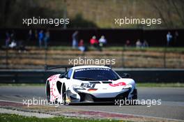 #54 ATTEMPTO RACING (DEU) MCLAREN 550 S GT3 YOSHIHARU MORI (JPN) PHILIPP WLAZIK (DEU) 05-06.04.2015 Blancpain Sprint Series, Round 1, Nogaro, Frannce, Coupes De Paques, France