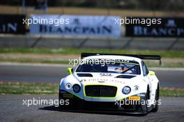 #84 BENTLEY TEAM HTP (DEU) BENTLEY CONTINENTAL GT3 MAXIMILAN BUHK (DEU) VINCENT ABRIL (FRA) 05-06.04.2015 Blancpain Sprint Series, Round 1, Nogaro, Frannce, Coupes De Paques, France