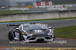 #88 REITER ENGINEERING (DEU) LAMBORGHINI GALLARDO LP560-4 R EX ALBERT VON THURN UND TAXI (DEU) NICK CATSBURG (NDL) 05-06.04.2015 Blancpain Sprint Series, Round 1, Nogaro, Frannce, Coupes De Paques, France