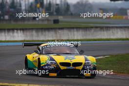 #0 BMW SPORTS TROPHY TEAM BRASIL (BRA) BMW Z4 GT3 MAXIME MARTIN (BEL) DIRK MULLER (DEU) 05-06.04.2015 Blancpain Sprint Series, Round 1, Nogaro, Frannce, Coupes De Paques, France