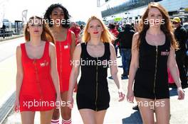 GRID GIRLS 05-06.04.2015 Blancpain Sprint Series, Round 1, Nogaro, Frannce, Coupes De Paques, France