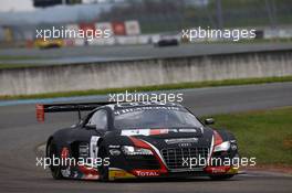 #4 BELGIAN AUDI CLUB TEAM WRT (BEL) AUDI R8 LMS ULTRA GT3 JAMES NASH  (USA) FRANCK STIPPLER (DEU) 05-06.04.2015 Blancpain Sprint Series, Round 1, Nogaro, Frannce, Coupes De Paques, France