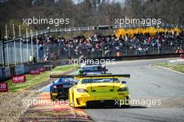 #7O GT RUSSIAN TEAM (RUS) MERCEDES SLS AMG GT3 ALEXEI KARACHEV (RUS) BERND SCHNEIDER (DEU) 05-06.04.2015 Blancpain Sprint Series, Round 1, Nogaro, Frannce, Coupes De Paques, France