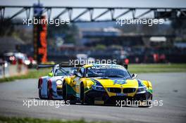 #0 BMW SPORTS TROPHY TEAM BRASIL (BRA) BMW Z4 GT3 RICARDO SPERAFICO (BRA) RODRIGO SPERAFICO (BRA) 05-06.04.2015 Blancpain Sprint Series, Round 1, Nogaro, Frannce, Coupes De Paques, France