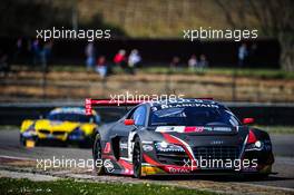 #3 BELGIAN AUDI CLUB TEAM WRT (BEL) AUDI R8 LMS ULTRA GT3 STEPHANE ORTELLI (MCO) STEPHANE RICHELMI (MCO) 05-06.04.2015 Blancpain Sprint Series, Round 1, Nogaro, Frannce, Coupes De Paques, France