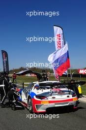 #71 GT RUSSIAN TEAM (RUS) MERCEDES SLS AMG GT3 ALEXEI VASILIEV (RUS) CHRISTOPHE BOUCHUT (FRA) 05-06.04.2015 Blancpain Sprint Series, Round 1, Nogaro, Frannce, Coupes De Paques, France