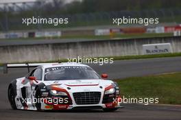 #6 PHOENIX RACING (DEU) AUDI R8 LMS ULTRA GT3 MARKUS WINKELHOCK (DEU) NIKI MAYR MEINHOF (AUT) 05-06.04.2015 Blancpain Sprint Series, Round 1, Nogaro, Frannce, Coupes De Paques, France