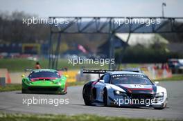 #74 ISR (CZE) AUDI R8 LMS ULTRA THOMAS FORDBACH (DNK)ANDERS FJORDBACH (DNK) 05-06.04.2015 Blancpain Sprint Series, Round 1, Nogaro, Frannce, Coupes De Paques, France