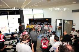 PRESS CONFERENCE 05-06.04.2015 Blancpain Sprint Series, Round 1, Nogaro, Frannce, Coupes De Paques, France
