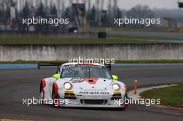 #911 FACH AUTO RACING (CHE) PORSCHE 997 GT3 R MARCEL WAGNER (CHE) MARTIN RAGGINGER (AUT) 05-06.04.2015 Blancpain Sprint Series, Round 1, Nogaro, Frannce, Coupes De Paques, France