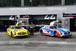 #71 GT RUSSIAN TEAM (RUS) MERCEDES SLS AMG GT3 ALEXEI KARACHEV (RUS) BERND SCHNEIDER (DEU) 05-06.04.2015 Blancpain Sprint Series, Round 1, Nogaro, Frannce, Coupes De Paques, France