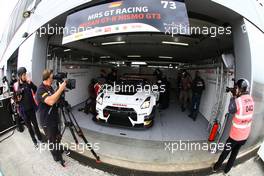 #73 MRS GT RACING (DEU) NISSAN GT-R NISMO GT3 SEAN WALKINSHAW (GBR) CRAIG DOLBY (GBR) 05-06.04.2015 Blancpain Sprint Series, Round 1, Nogaro, Frannce, Coupes De Paques, France