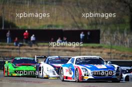 #71 GT RUSSIAN TEAM (RUS) MERCEDES SLS AMG GT3 ALEXEI VASILIEV (RUS) CHRISTOPHE BOUCHUT (FRA) 05-06.04.2015 Blancpain Sprint Series, Round 1, Nogaro, Frannce, Coupes De Paques, France