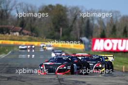 #3 BELGIAN AUDI CLUB TEAM WRT (BEL) AUDI R8 LMS ULTRA GT3 STEPHANE ORTELLI (MCO) STEPHANE RICHELMI (MCO) 05-06.04.2015 Blancpain Sprint Series, Round 1, Nogaro, Frannce, Coupes De Paques, France