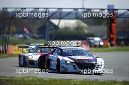 #75 ISR (CZE) AUDI R8 LMS ULTRA FILIP SALAQUARDA (CZE) MARCO BONANOMI (ITA) 05-06.04.2015 Blancpain Sprint Series, Round 1, Nogaro, Frannce, Coupes De Paques, France