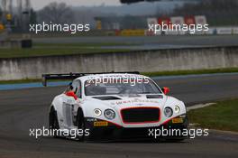 #83 BENTLEY TEAM HTP (DEU) BENTLEY CONTINENTAL GT3 OLIVIER LOMBARD (FRA) JULES SZYMKOWIAK (NDL) 05-06.04.2015 Blancpain Sprint Series, Round 1, Nogaro, Frannce, Coupes De Paques, France