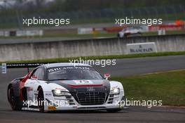 #75 ISR (CZE) AUDI R8 LMS ULTRA FILIP SALAQUARDA (CZE) MARCO BONANOMI (ITA) 05-06.04.2015 Blancpain Sprint Series, Round 1, Nogaro, Frannce, Coupes De Paques, France