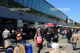 AMBIANCE 05-06.04.2015 Blancpain Sprint Series, Round 1, Nogaro, Frannce, Coupes De Paques, France