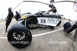 #88 REITER ENGINEERING (DEU) LAMBORGHINI GALLARDO LP560-4 R EX ALBERT VON THURN UND TAXI (DEU) NICK CATSBURG (NDL) 05-06.04.2015 Blancpain Sprint Series, Round 1, Nogaro, Frannce, Coupes De Paques, France