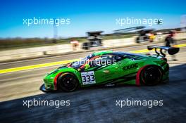 #333 RINALDI RACING (DEU) FERRARI 458 ITALIA GT3 MARCO SEEFRIED (DEU) NORBERT SIEDLER (AUT) 05-06.04.2015 Blancpain Sprint Series, Round 1, Nogaro, Frannce, Coupes De Paques, France