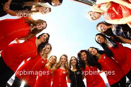 GRID GIRLS 10.05.2015. Blancpain Sprint Series, Rd 2, Brands Hatch, England. Sunday.