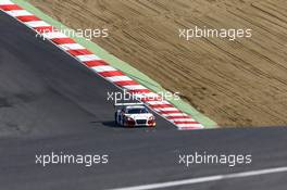 #6 PHOENIX RACING (DEU) AUDI R8 LMS ULTRA GT3 MARKUS WINKELHOCK (DEU) NIKI MAYR MEINHOF (AUT) 09.05.2015. Blancpain Sprint Series, Rd 2, Brands Hatch, England. Saturday.