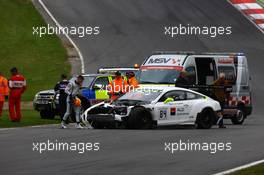 #84 BENTLEY TEAM HTP (DEU) BENTLEY CONTINENTAL GT3 MAXIMILAN BUHK (DEU) 09.05.2015. Blancpain Sprint Series, Rd 2, Brands Hatch, England. Saturday.