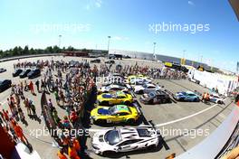 AMBIANCE PARC FERME 04.05.2015. Blancpain Sprint Series, Rd 4, Moscow, Russia, Saturday.