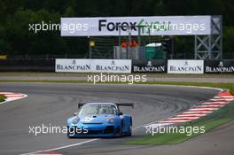 #54 ATTEMPTO RACING (DEU) PORSCHE 997 GT3 R SERGEI CHUKANOV (UKR) IVAN SAMARIN (RUS) 03.05.2015. Blancpain Sprint Series, Rd 4, Moscow, Russia, Friday.
