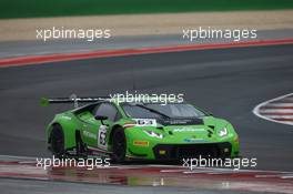 #63 GRT GRASSER RACING TEAM (AUT) LAMBORGHINI HURACAN GT3 MIRKO BORTOLOTTI (ITA) PATRICK KUJALA (SPA) 02-04.10.2015. Blancpain Sprint Series, Rd 6, Misano, Italy.