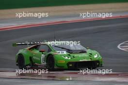 #19 GRT GRASSER RACING TEAM (AUT) LAMBORGHINI HURACAN GT3 JEROEN MUL (NLD) ALBERTO DI FOLCO (ITA) 02-04.10.2015. Blancpain Sprint Series, Rd 6, Misano, Italy.