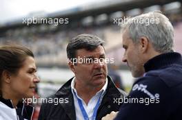 Martin Brundle and Jens Marquardt (GER) BMW Motorsport Director 02.05.2015, DTM Round 1, Hockenheimring, Germany, Friday, Race 1.