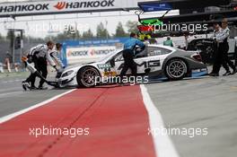 Maximilian Götz (GER) Mücke Motorsport Mercedes-AMG C63 DTM 29.05.2015, DTM Round 2, Lausitzring, Germany, Friday.