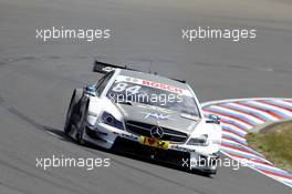 Maximilian Götz (GER) Mücke Motorsport Mercedes-AMG C63 DTM 30.05.2015, DTM Round 2, Lausitzring, Germany, Saturday, Free Practice.