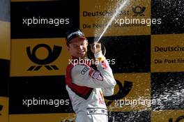 Podium, Mattias Ekstroem (SWE), Audi Sport Team Abt Sportsline, Audi A5 DTM 31.05.2015, DTM Round 2, Lausitzring, Germany, Sunday, Race 2.