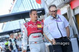 10 Timo Scheider (GER) Audi Sport Team Phoenix Audi RS 5 DTM 10.07.2015, DTM Round 4, Zandvoort, Netherlands, Friday.