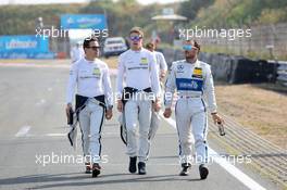 6 Robert Wickens (CAN) HWA AG Mercedes-AMG C63 DTM 3 Paul Di Resta (GBR) HWA AG Mercedes-AMG C63 DTM 2 Gary Paffett (GBR) ART Grand Prix Mercedes-AMG C63 DTM 11.07.2015, DTM Round 4, Zandvoort, Netherlands, Race 1, Saturday.