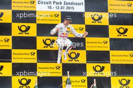 podium; jump; António Félix da Costa (POR) BMW Team Schnitzer BMW M4 DTM;  11.07.2015, DTM Round 4, Zandvoort, Netherlands, Race 2, Sunday.