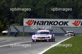 Lucas Auer (AUT) ART Grand Prix Mercedes-AMG C63 DTM 01.08.2015, DTM Round 5, Red Bull Ring, Spielberg, Austria, Free Practice, Saturday.