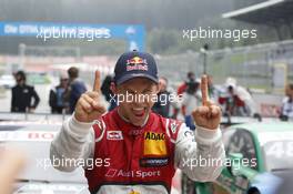 Winner Mattias Ekstroem (SWE), Audi Sport Team Abt Sportsline, Audi A5 DTM 02.08.2015, DTM Round 5, Red Bull Ring, Spielberg, Austria, Race 2, Saturday.