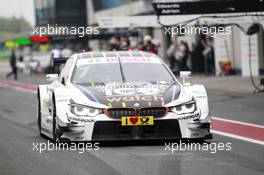 Marco Wittmann (GER) BMW Team RMG BMW M4 DTM 11.09.2015, DTM Round 7, Motorsport Arena, Oschersleben, Germany, Friday.