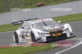 Marco Wittmann (GER) BMW Team RMG BMW M4 DTM 12.09.2015, DTM Round 7, Motorsport Arena, Oschersleben, Germany, Free Practice, Saturday.