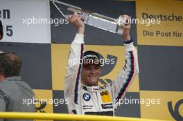 Podium, 3rd Marco Wittmann (GER) BMW Team RMG BMW M4 DTM 13.09.2015, DTM Round 7, Motorsport Arena, Oschersleben, Germany, Race 2, Sunday.