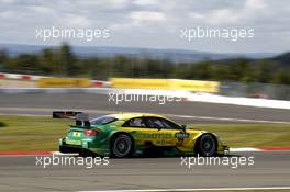 Mike Rockenfeller (GER) Audi Sport Team Phoenix Audi RS 5 DTM 25.09.2015, DTM Round 8, Nürburgring, Germany, Friday.