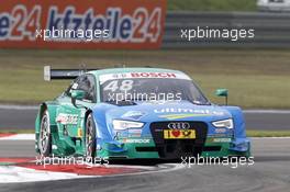 Edoardo Mortara (ITA) Audi Sport Team Abt Audi RS 5 DTM 26.09.2015, DTM Round 8, Nürburgring, Germany, Saturday, Qualifying 1.