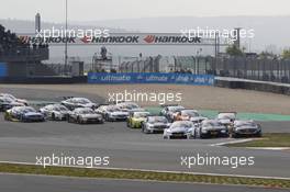 Start of the Race. 26.09.2015, DTM Round 8, Nürburgring, Germany, Saturday, Race 1.