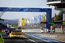 Start of the Qualifying 2. 27.09.2015, DTM Round 8, Nürburgring, Germany, Sunday, Qualifying 2.