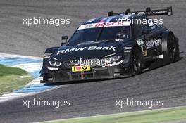 Augusto Farfus (BRA) BMW Team RBM BMW M34 DTM 25.03.2015, DTM Test, Estoril, Portugal, Wednesday.