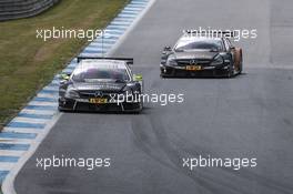 Robert Wickens (CAN) HWA AG Mercedes-AMG C63 DTM 26.03.2015, DTM Test, Estoril, Portugal, Wednesday.